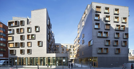 Housing at Boucicaut Paris by Michel Guthmann