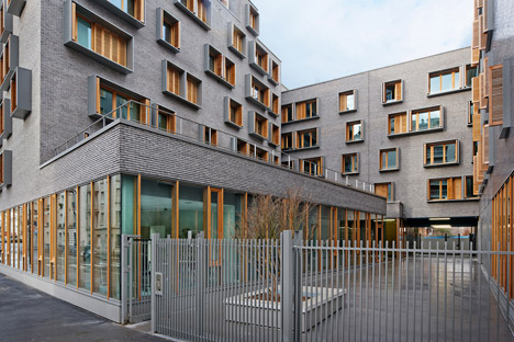 Housing at Boucicaut Paris by Michel Guthmann