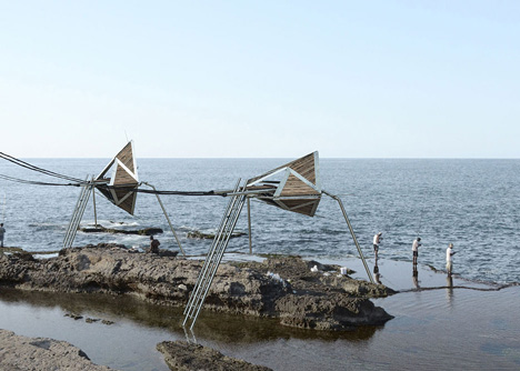 Iris kinematic structure in Beirut by Najjar Najjar