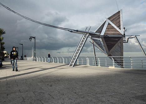 Iris kinematic structure in Beirut by Najjar Najjar
