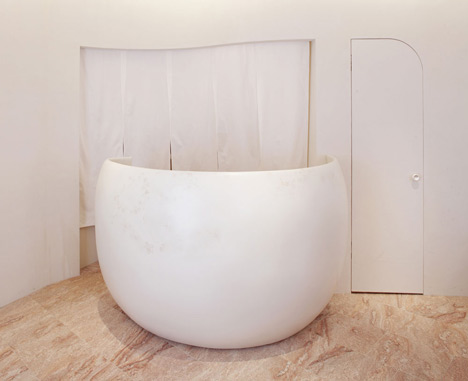 Japanese confectionary and tea shop by Hiroyuki Ogawa Architects
