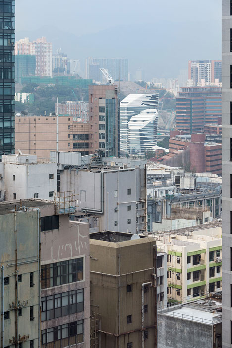 Jockey Club Innovation Tower at HKPU by Zaha Hadid