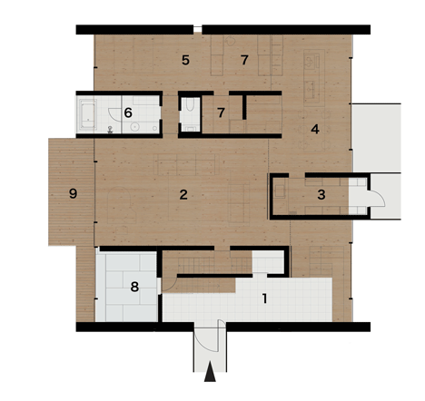 Juul House by NKS Architects