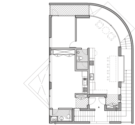 Second floor plan of K-POP Curve by Moon Hoon