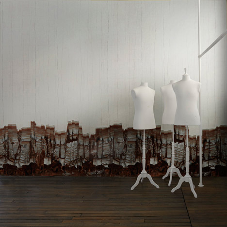 Maison Martin Margiela wallpaper collection for Omexco