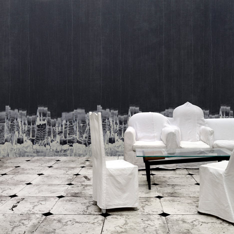 Maison Martin Margiela wallpaper collection for Omexco