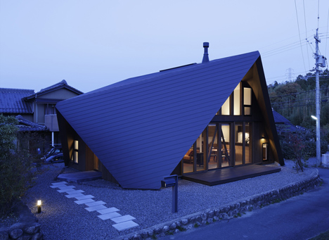Origami House by TSC Architects in Japan