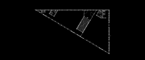 First floor plan of Salon and office by Junichiro Ikeura