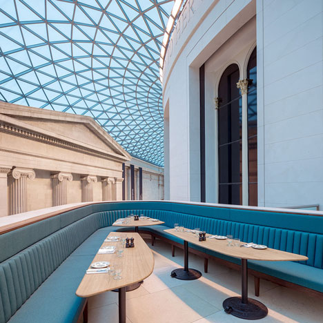 Softroom designs a restaurant for the British Museum's Great Court
