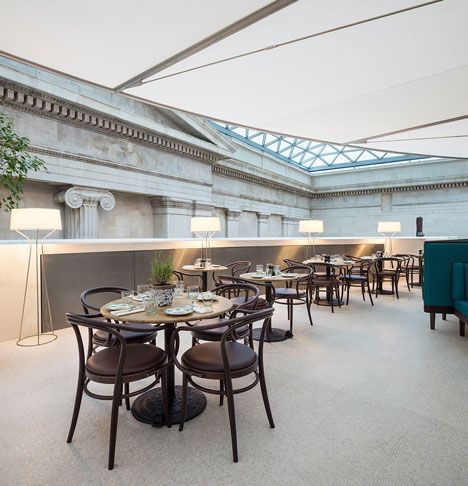 Softroom designs a restaurant for the British Museum's Great Court