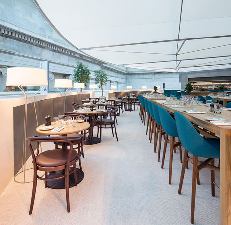 Softroom designs a restaurant for the British Museum's Great Court