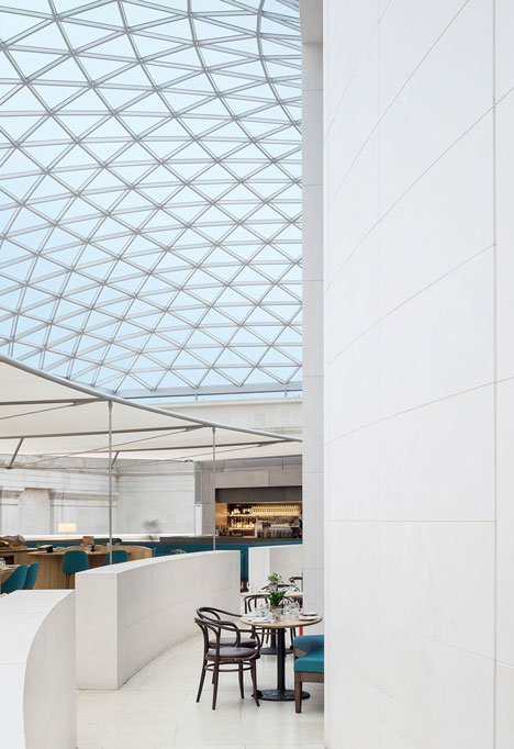 Softroom designs a restaurant for the British Museum's Great Court