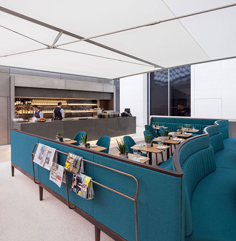 Softroom designs a restaurant for the British Museum's Great Court
