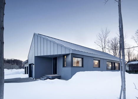 Sorel House in Canada by Naturehumaine