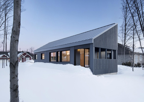Sorel House in Canada by Naturehumaine
