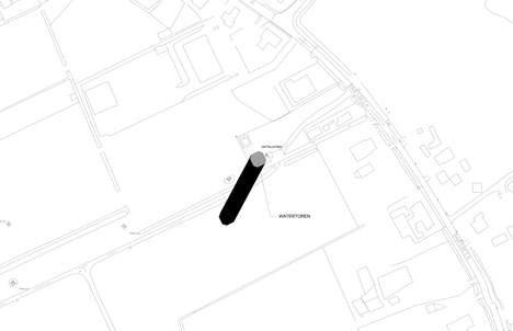 Zecc Architecten transforms an old water tower into a parkland observation point