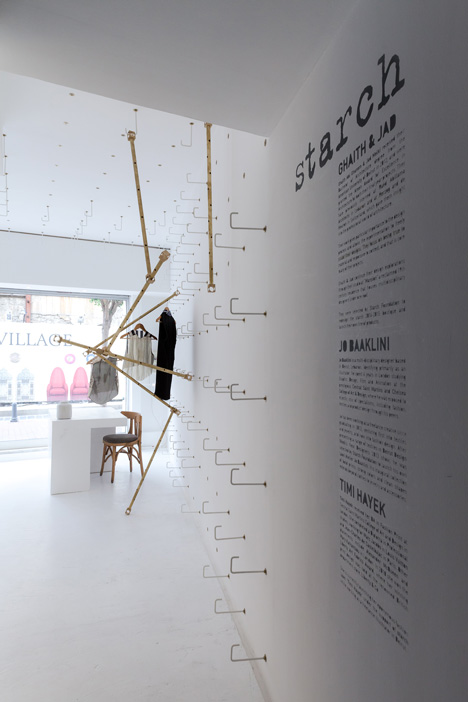 Starch clothing boutique in Beirut by Ghaith and Jad