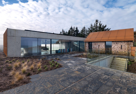 Stormy Castle by Loyn and Co Architects in Wales