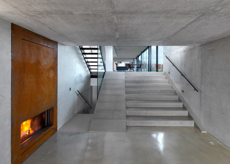 Stormy Castle by Loyn and Co Architects in Wales