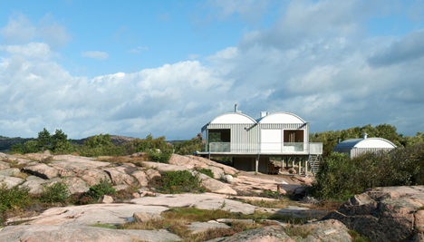 Summer houses in Slavik by Mats Fahlander