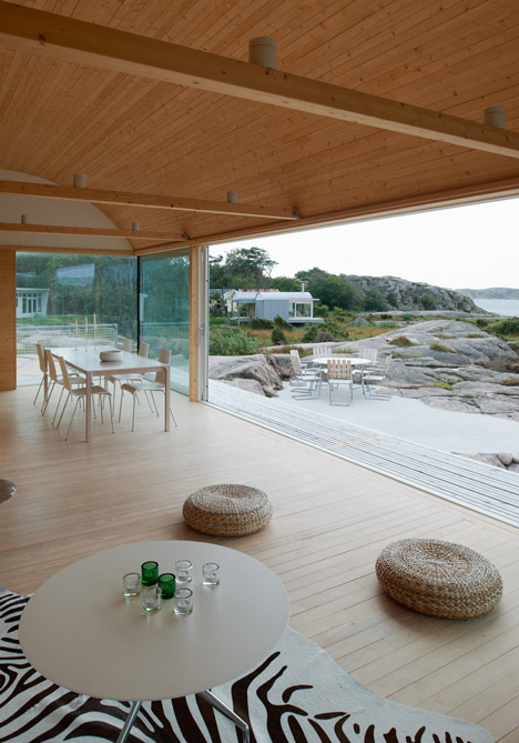 Summer houses in Slavik by Mats Fahlander