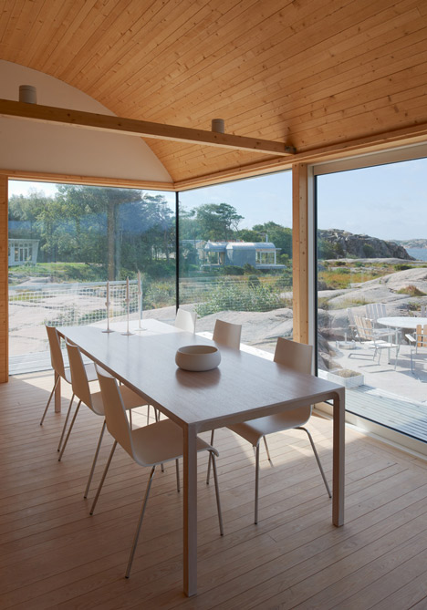 Summer houses in Slavik by Mats Fahlander