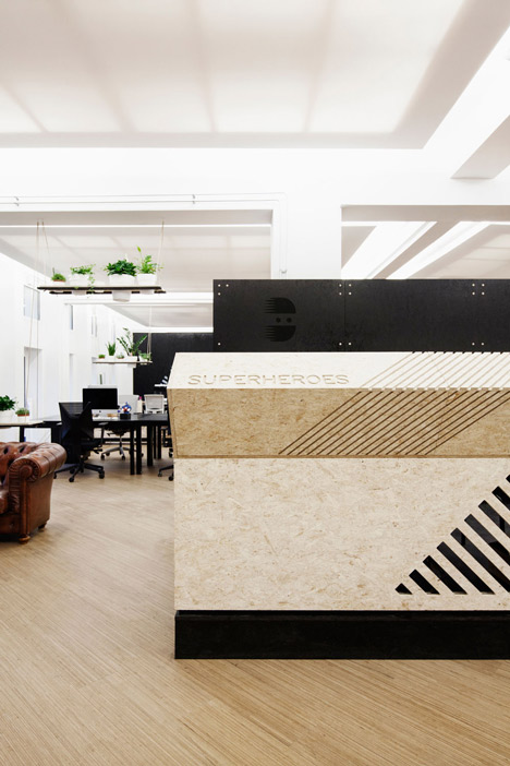 Superheroes office in Amsterdam by Simon Bush-King Architecture and Urbanism
