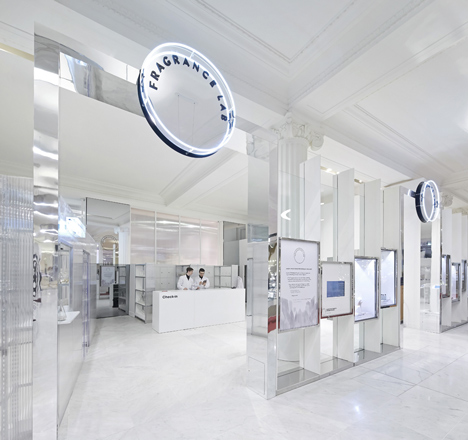 The Fragrance Lab at Selfridges in London