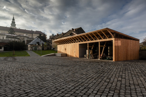 The National Centre of Garden Culture by Architekti DRNH in Czech Republic