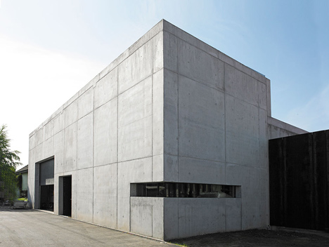 Wine Press Hall by Burkhard Architekten