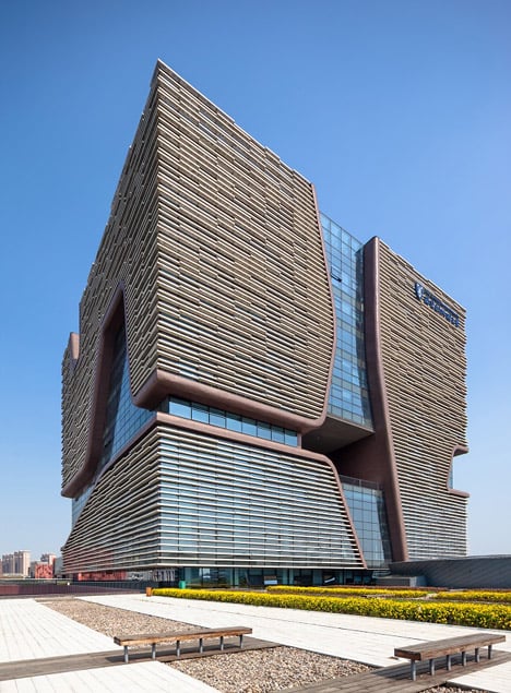 Xi'an Jiaotong-Liverpool University Administration Information Building by Aedas