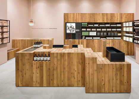 Aesop Grand Front Osaka by Torafu Architects