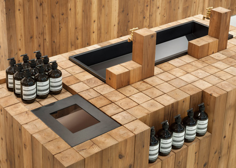 Aesop Grand Front Osaka by Torafu Architects