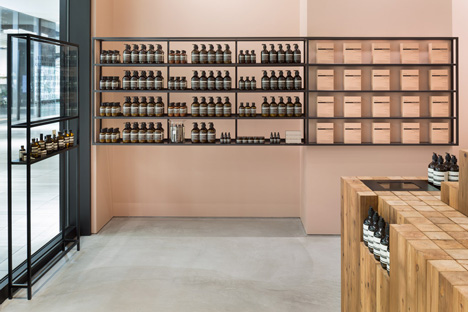 Aesop Grand Front Osaka by Torafu Architects