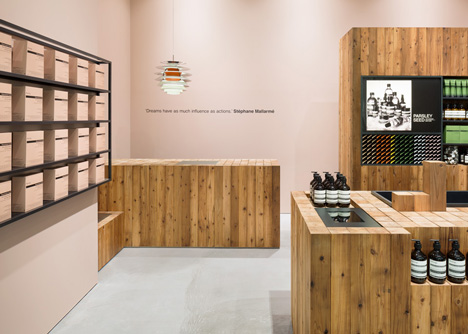 Aesop Grand Front Osaka by Torafu Architects