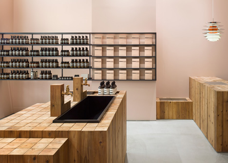 Aesop Grand Front Osaka by Torafu Architects