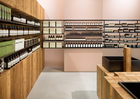Aesop Grand Front Osaka by Torafu Architects