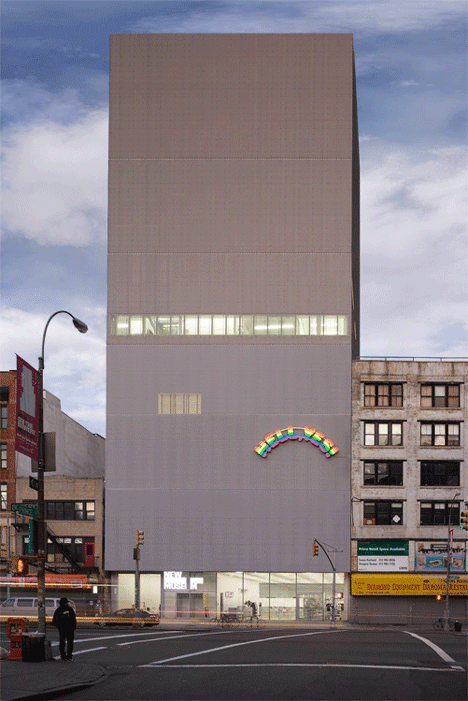 Architecture Animee by Axel de Stampa - New Museum by SANAA