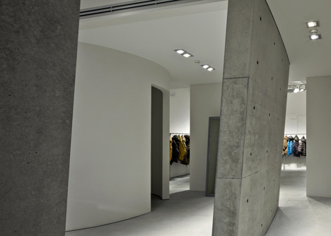 Duvetica Milan store by Tadao Ando