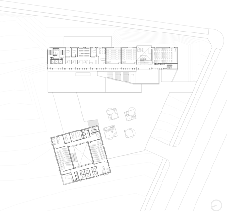 Economics and Business Faculty, Diego Portales University by Duque Motta & AA