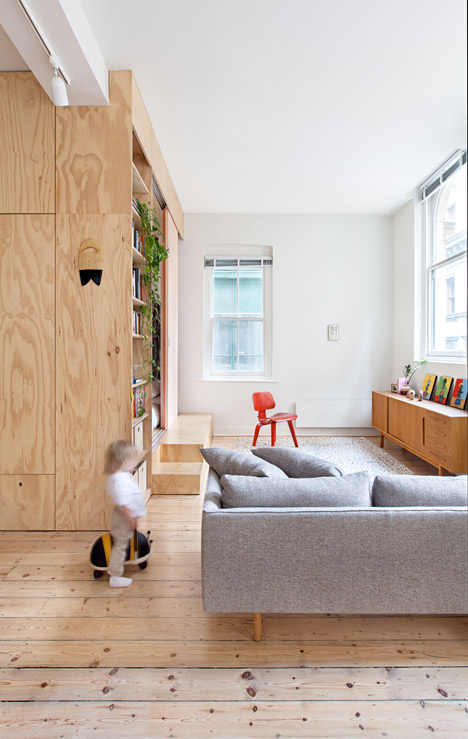 Flinders Lane Apartment by Clare Cousins Architects