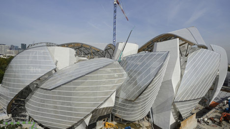 Frank Gehry's Fondation Louis Vuitton gets set to open in Paris
