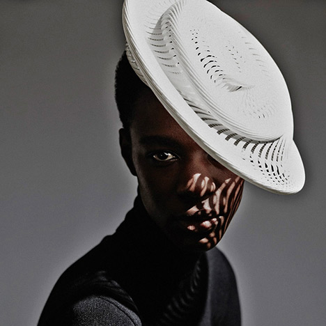Gabriela Ligenza launches 3D printed hats for Ascot