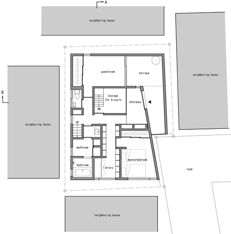 House in Jingumae by PANDA