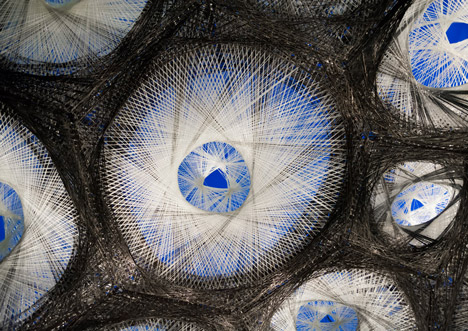 University of Stuttgart unveils carbon-fibre ICD ITKE Research Pavilion based on beetle shells