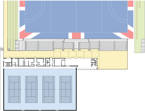 Lee Valley Hockey and Tennis Centre by Stanton Williams