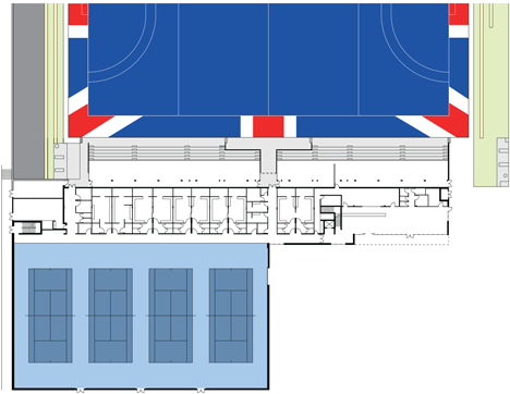 Lee Valley Hockey and Tennis Centre by Stanton Williams