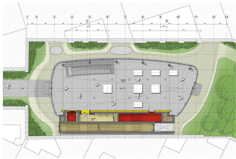 Pathe Foundation installation in Paris by Renzo Piano