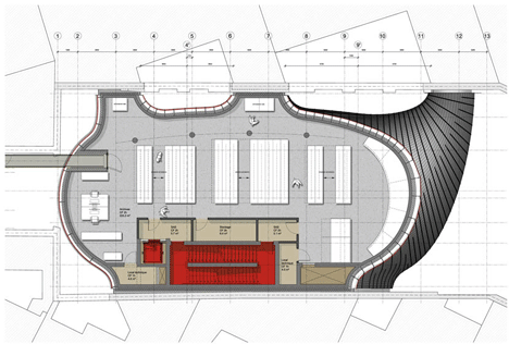 Pathe Foundation installation in Paris by Renzo Piano