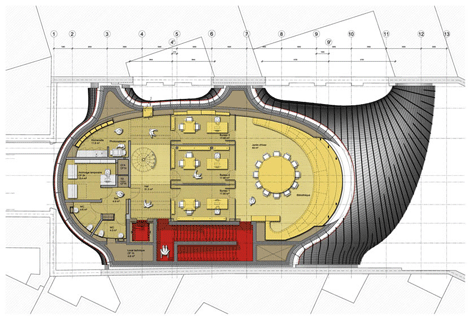 Pathe Foundation installation in Paris by Renzo Piano